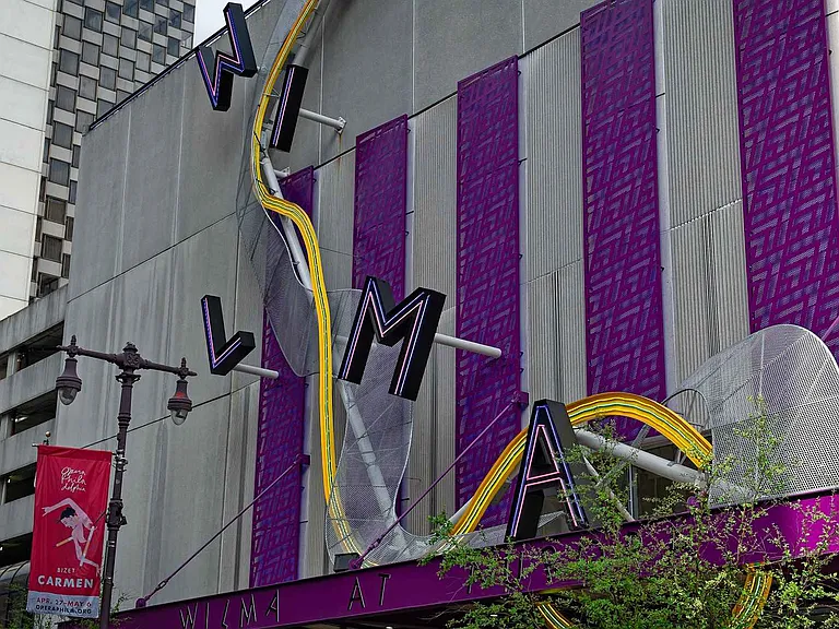 Local theaters nearby including The Wilma Theatre