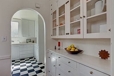 Original built-ins in pantry