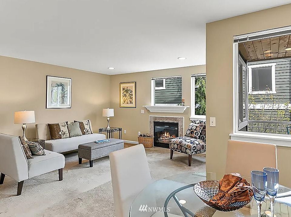 Dining and living space