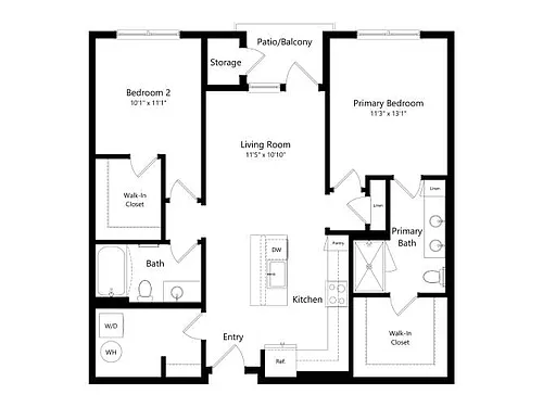 Floor plan B11