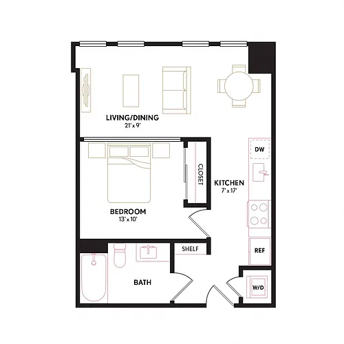 Floor plan AU8
