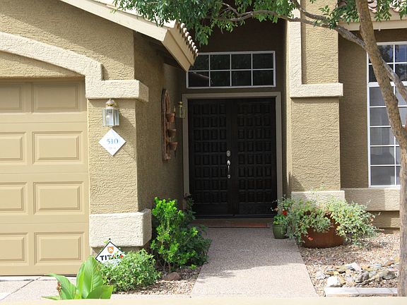 Double-door entrance