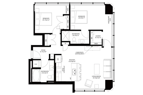 Floor plan The Melanie