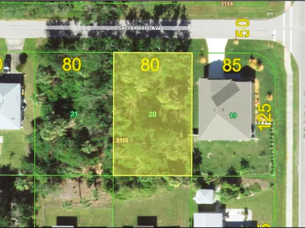 22523 SACRAMENTO AVENUE LOT 20, PORT CHARLOTTE, FL 33954