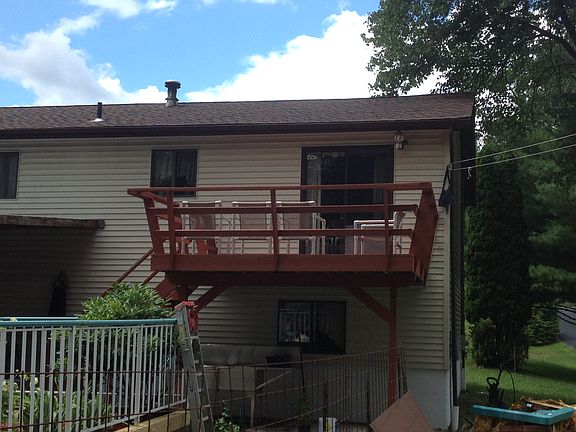 Back deck off dining room
