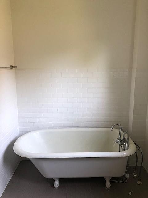 Shower installed after photo taken.
