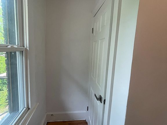 Closet next to front door for coats and shoes