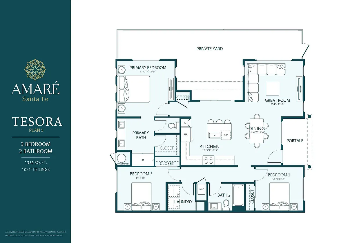 Floor plan Tesora