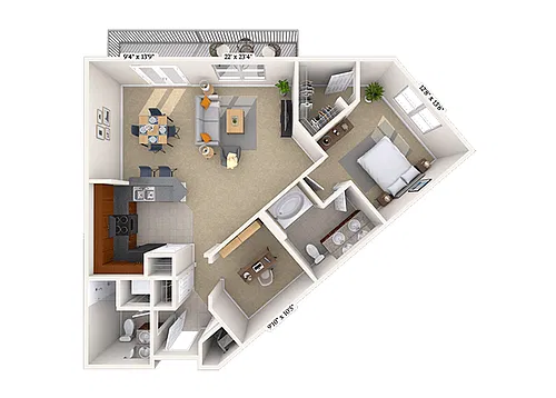 Floor plan Paces