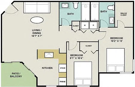 Floor plan THE DEVIL RAY