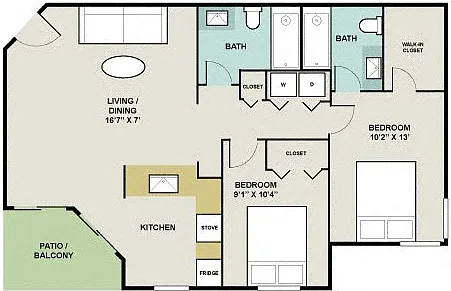 Floor plan THE DEVIL RAY