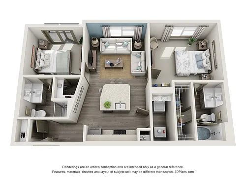 Floor plan B1