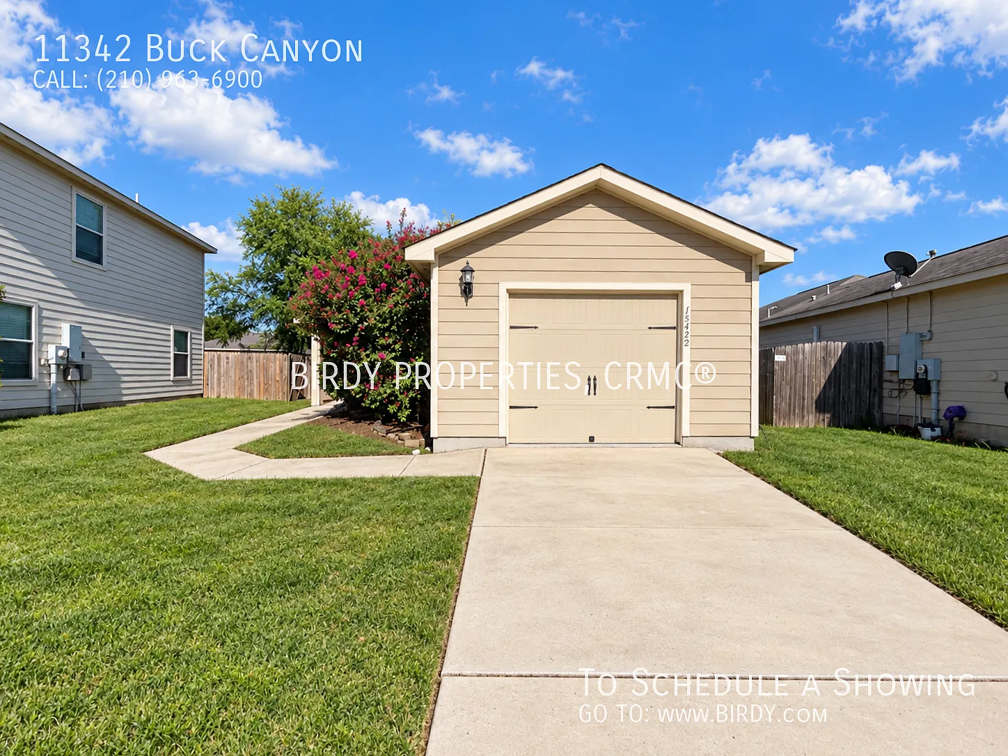 "Charming 3-Bedroom Retreat with 2 Full Baths in San Antonio 11342 Buck Canyon Awaits!" — Photo 1