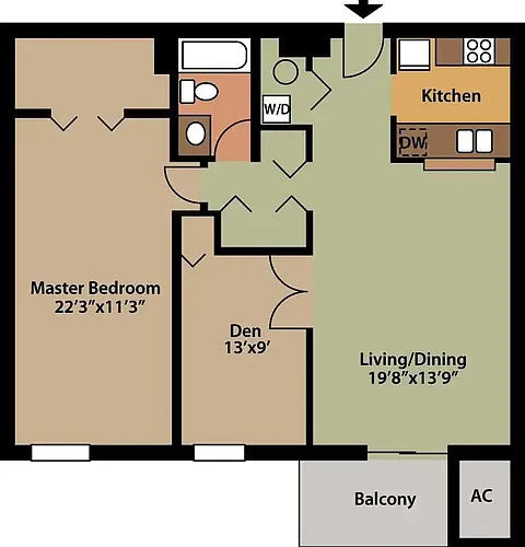 Floor plan The Schiller