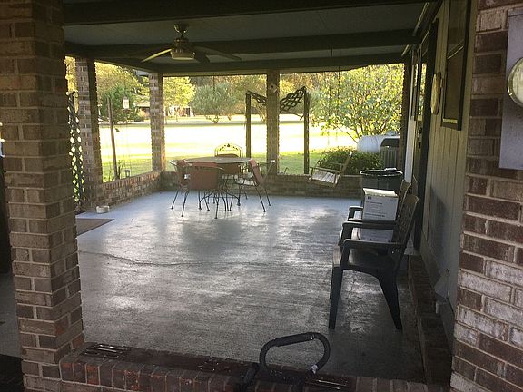 Back covered patio