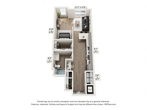 Floor plan Betts Style A