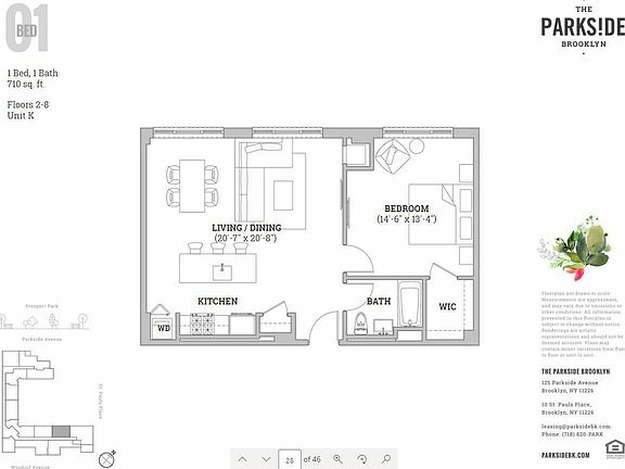 2nd image of 125 Parkside Ave APT 7K