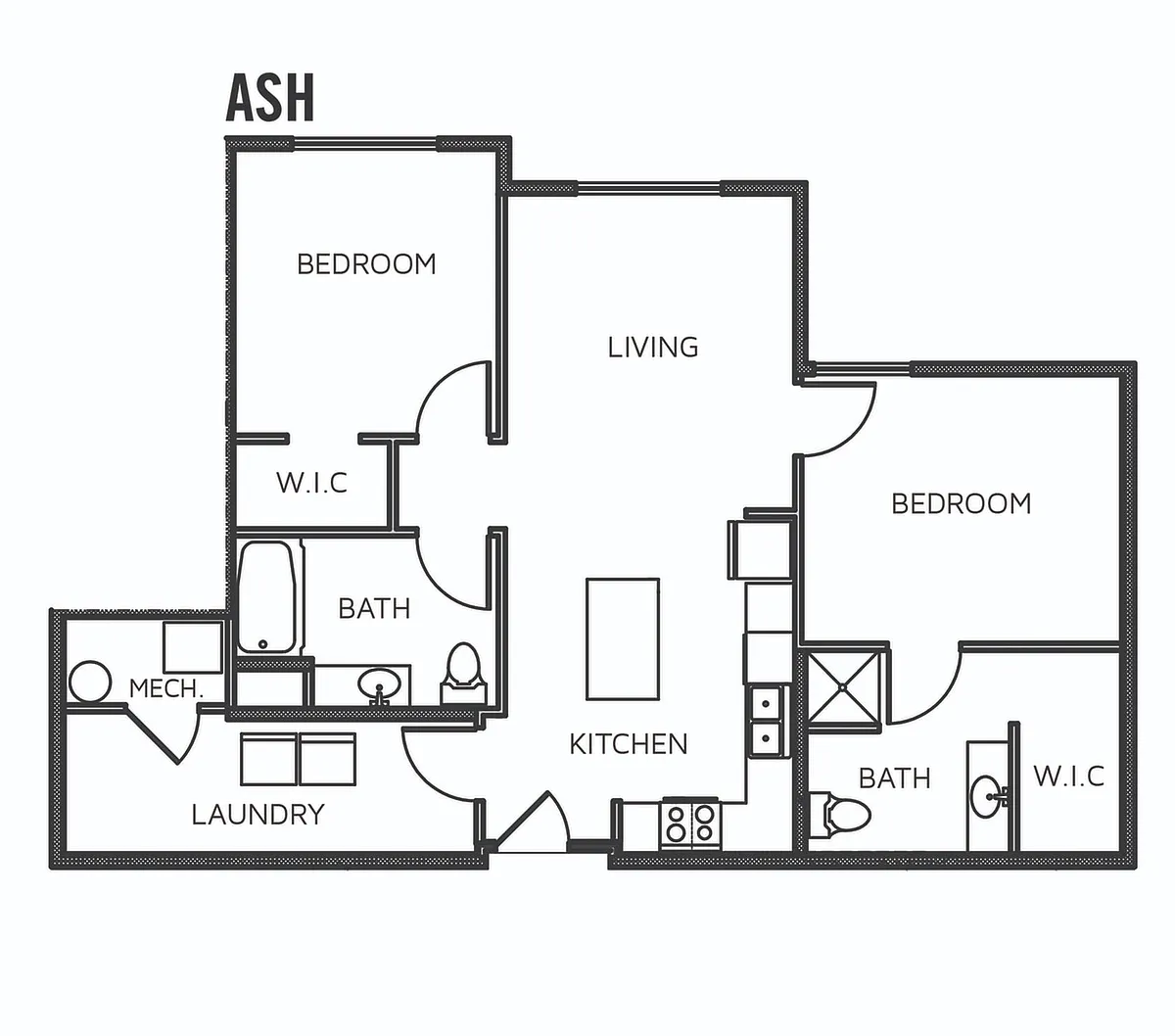 Floor plan Ash