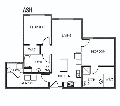 Floor plan Ash