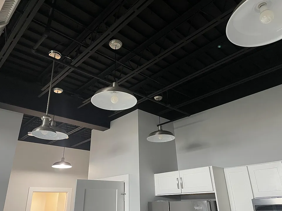 Kitchen lighting.