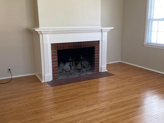 Fireplace in living room