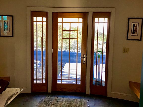 Front entry.