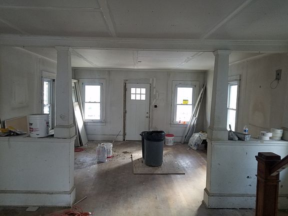 Open floor plan in progress.