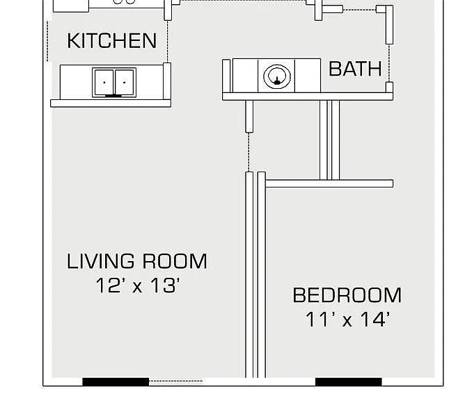 Floorplan with measurements