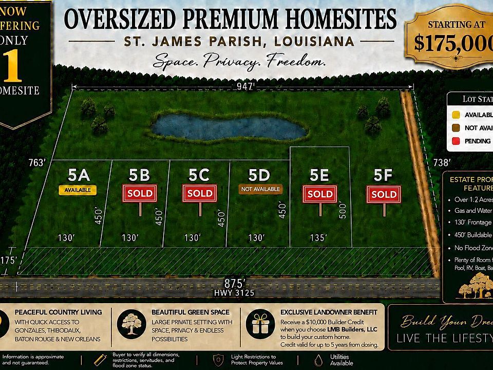 Lot 5A For Sale