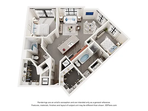 Floor plan Manhattan