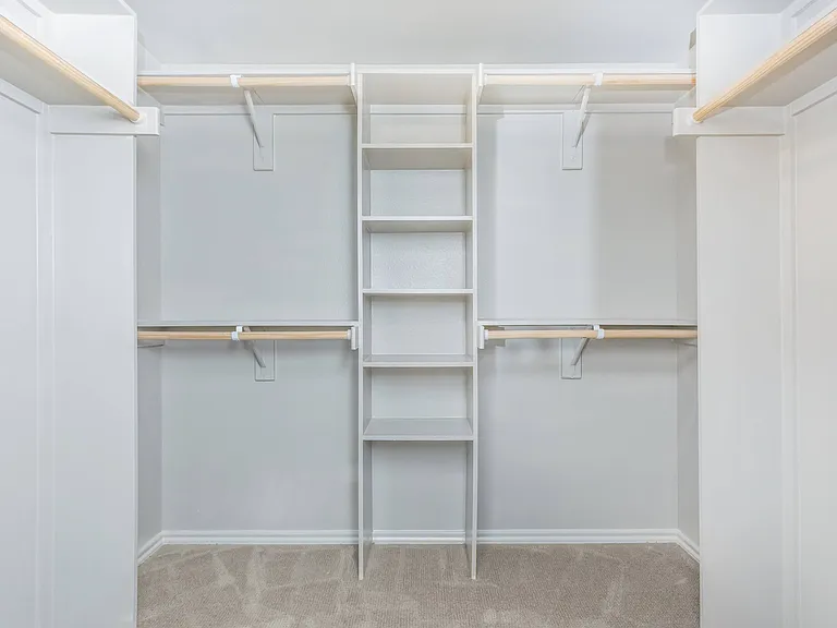 Large Walk-In Closet with Built-Ins