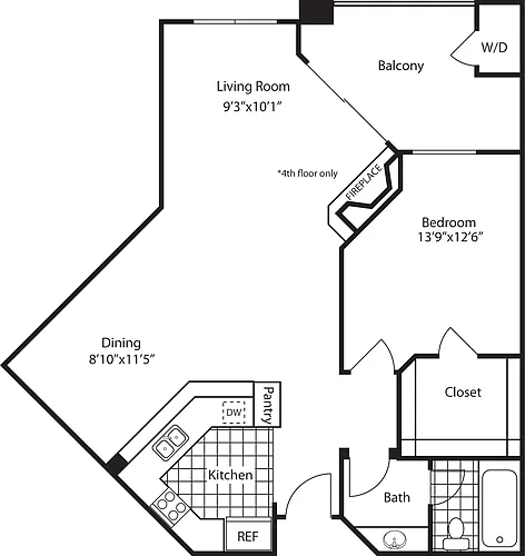 Floor plan Amalfi