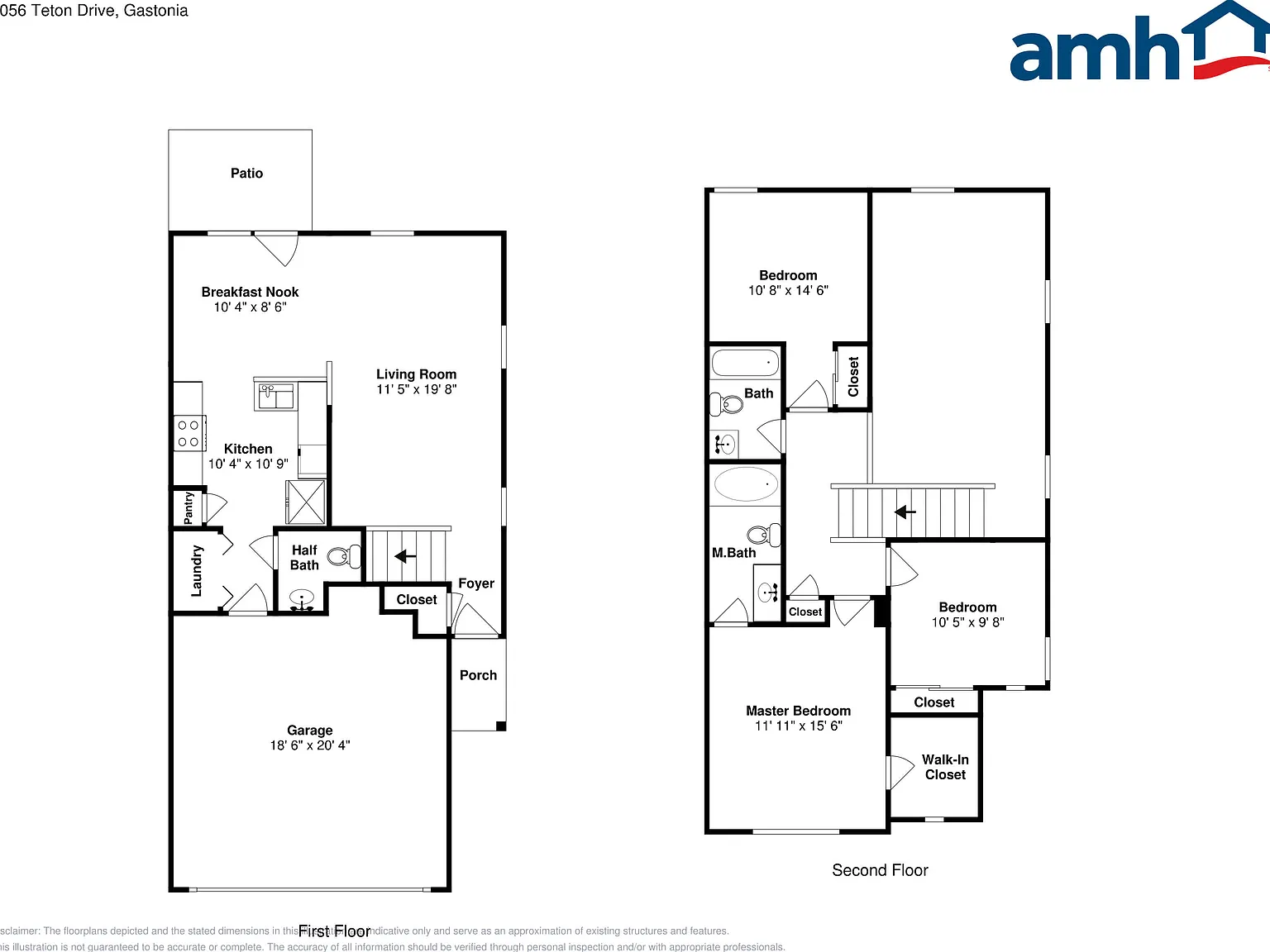 3 bed, 2.5 bath, 1612 sqft, $1,860 — Photo 2