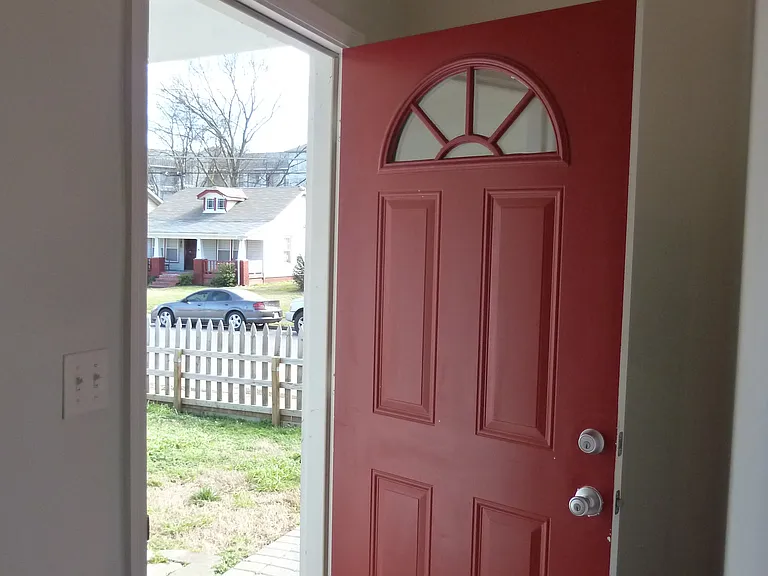 Entryway to patio