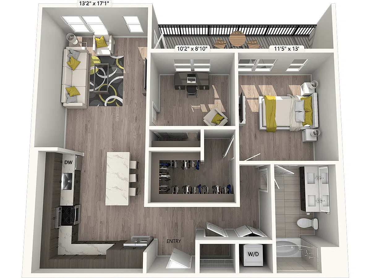 Floor plan A5DS-Signature-1019sf