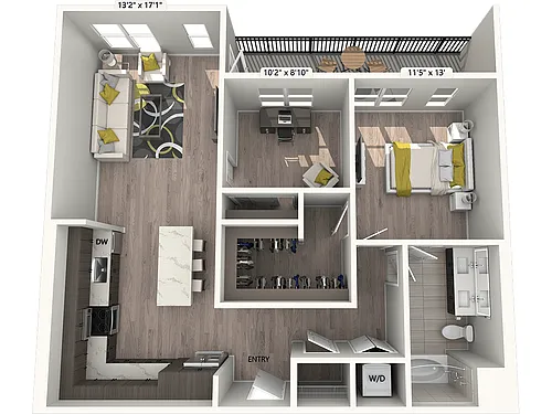 Floor plan A5DS-Signature-1019sf