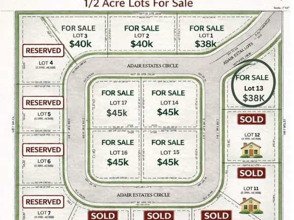 598 SE Adair Ests, Adair, OK 74330