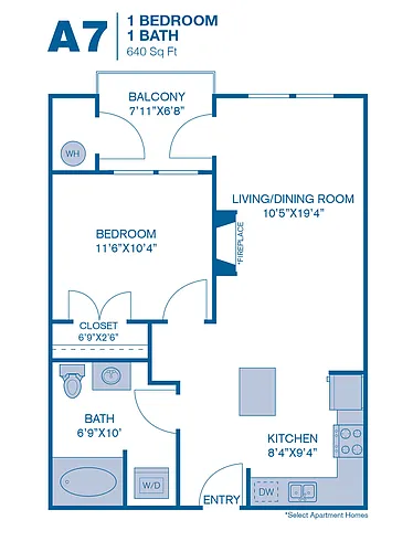 Floor plan A7