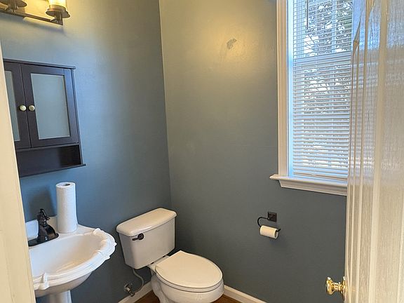 Downstairs half bath