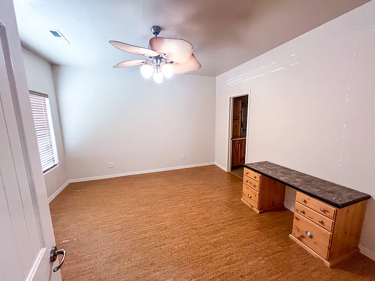 Downstairs bedroom/office