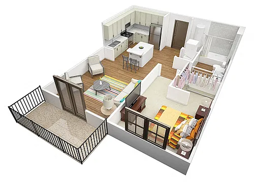 Floor plan The Encore (A1)