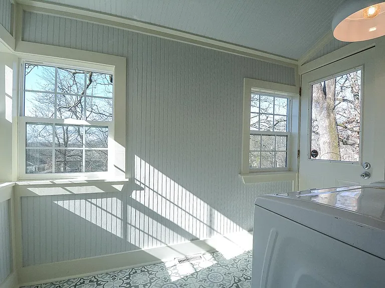 Sunny laundry room