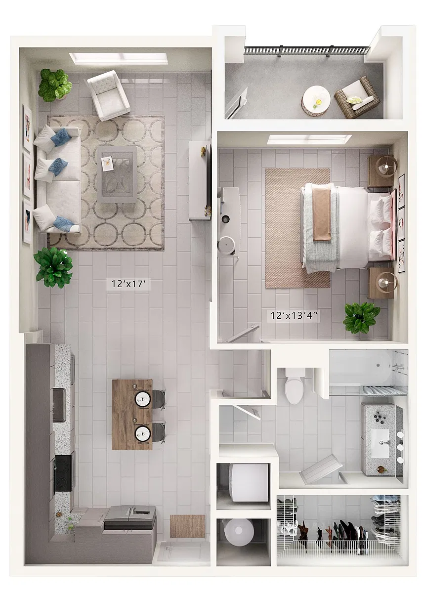 Floor plan Copper