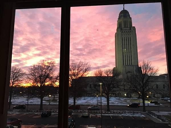 Incredible view from your window. 