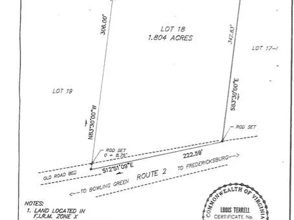 18 Fredericksburg Tpke, Woodford, VA 22580