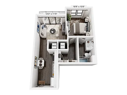 Floor plan A1