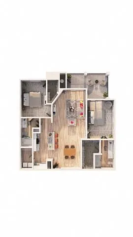 Floor plan The Morrison