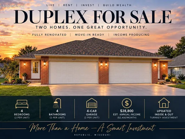 1127 N Northwood Avenue #1127 & 1131, Republic, MO 65738