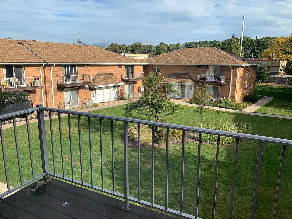 Lovely view from balcony off of living room and dining area