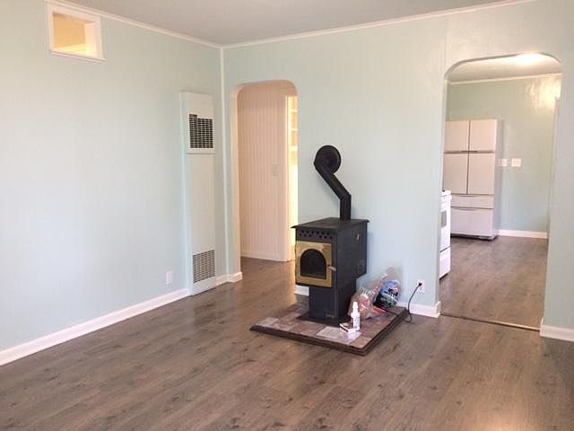 Main Room with pellet stove
